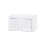 Hugo&Borg Rosemont 36-in W x 20-in H x 24-in D Glacier White Wall Fully Assembled Cabinet (Flat Panel Shaker Door Style)