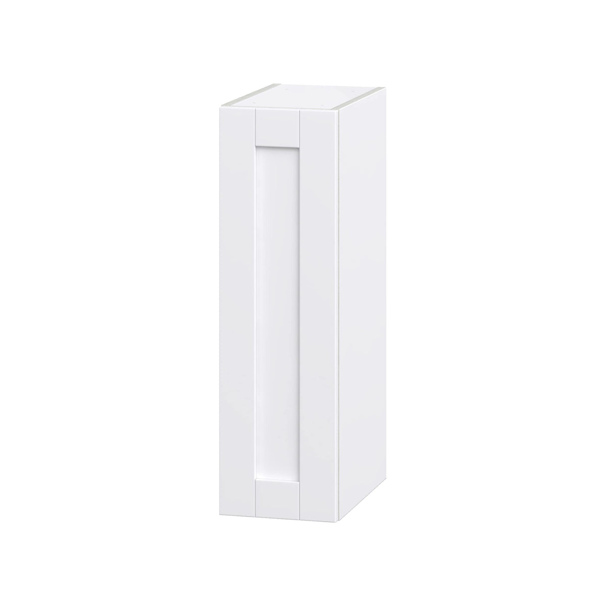 Hugo&Borg Rosemont 9-in W x 30-in H x 14-in D Glacier White Wall Fully Assembled Cabinet (Flat Panel Shaker Door Style)