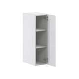 Hugo&Borg Rosemont 9-in W x 30-in H x 14-in D Glacier White Wall Fully Assembled Cabinet (Flat Panel Shaker Door Style)