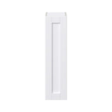 Hugo&Borg Rosemont 9-in W x 35-in H x 14-in D Glacier White Wall Fully Assembled Cabinet (Flat Panel Shaker Door Style)