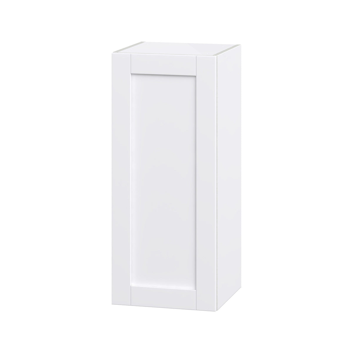 Hugo&Borg Rosemont 15-in W x 35-in H x 14-in D Glacier White Wall Fully Assembled Cabinet (Flat Panel Shaker Door Style)