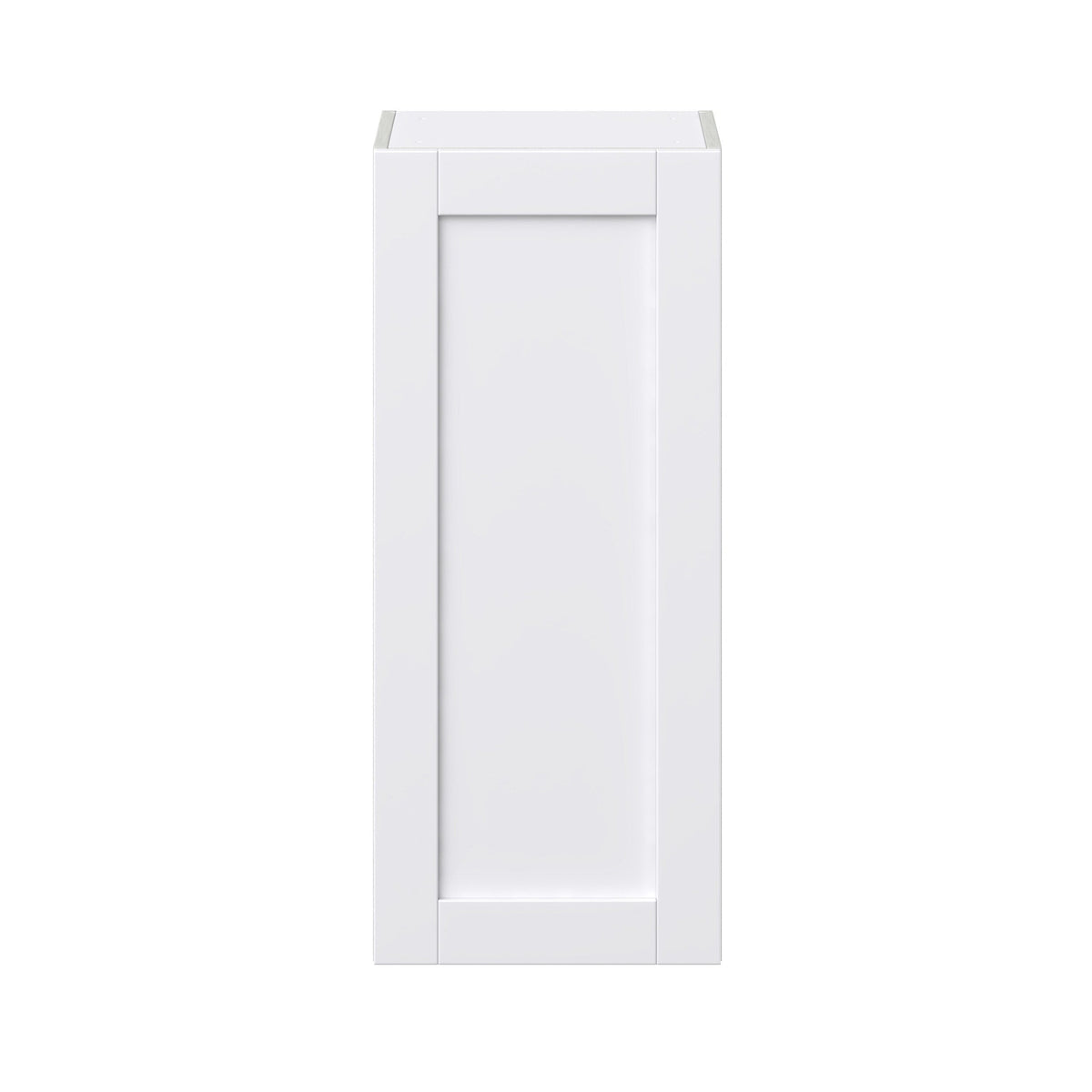Hugo&Borg Rosemont 15-in W x 35-in H x 14-in D Glacier White Wall Fully Assembled Cabinet (Flat Panel Shaker Door Style)