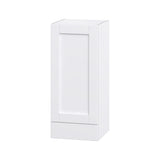 Hugo&Borg Rosemont 15-in W x 35-in H x 14-in D Glacier White 1-Drawer Wall Fully Assembled Cabinet (Flat Panel Shaker Style)