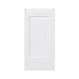 Hugo&Borg Rosemont 18-in W x 35-in H x 14-in D Glacier White 1-Drawer Wall Fully Assembled Cabinet (Flat Panel Shaker Style)