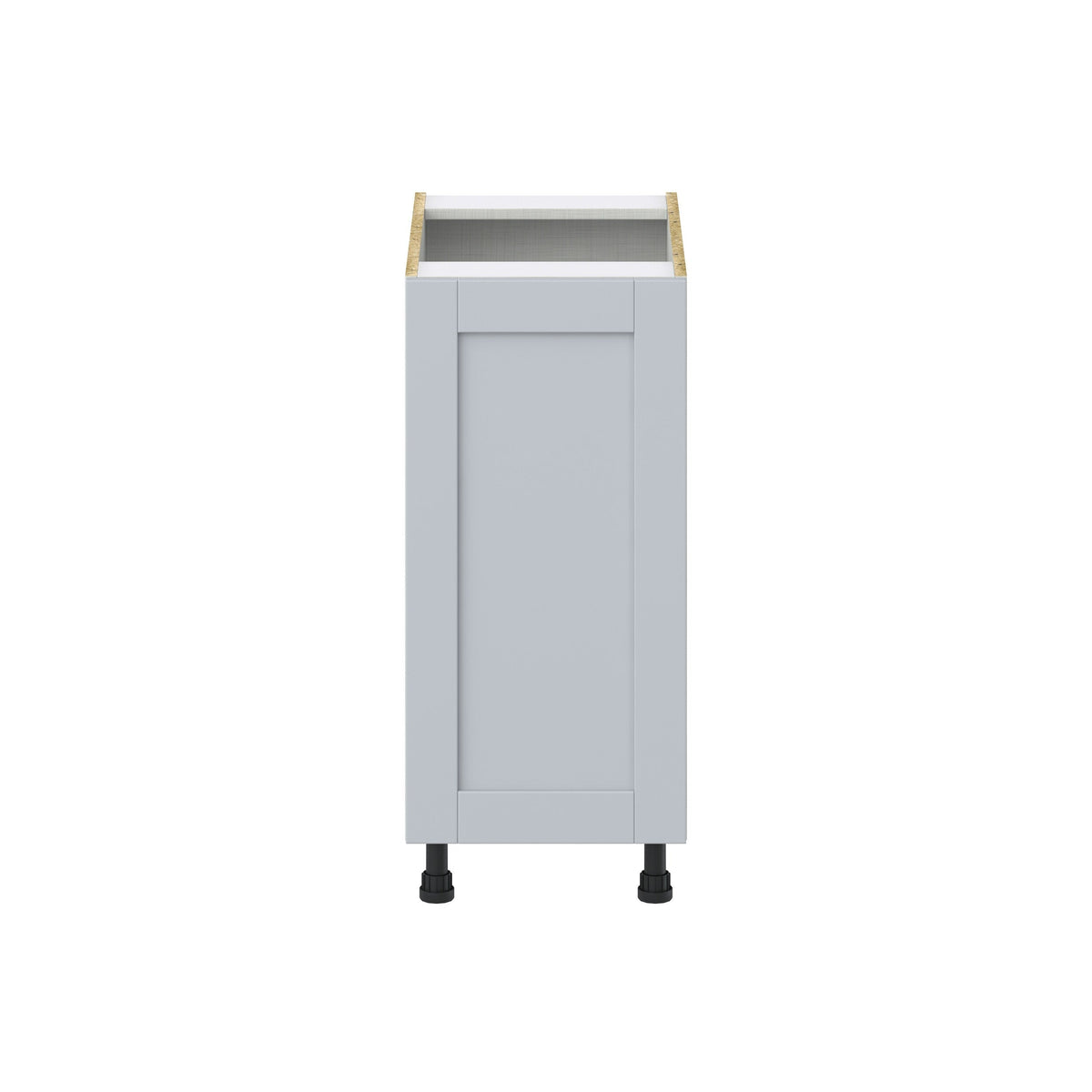 Hugo&Borg Charlesberg 15-in W x 34.5-in H x 24-in D Gray 3-Drawers Base Fully Assembled Cabinet (Flat Panel Shaker Style)