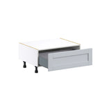 Hugo&Borg Charlesberg 30-in W x 14.5-in H x 24-in D Gray 1-Drawer Base Fully Assembled Cabinet