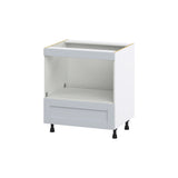 Hugo&Borg Charlesberg 30-in W x 34.5-in H x 24-in D Gray 1-Drawer Base Fully Assembled Cabinet