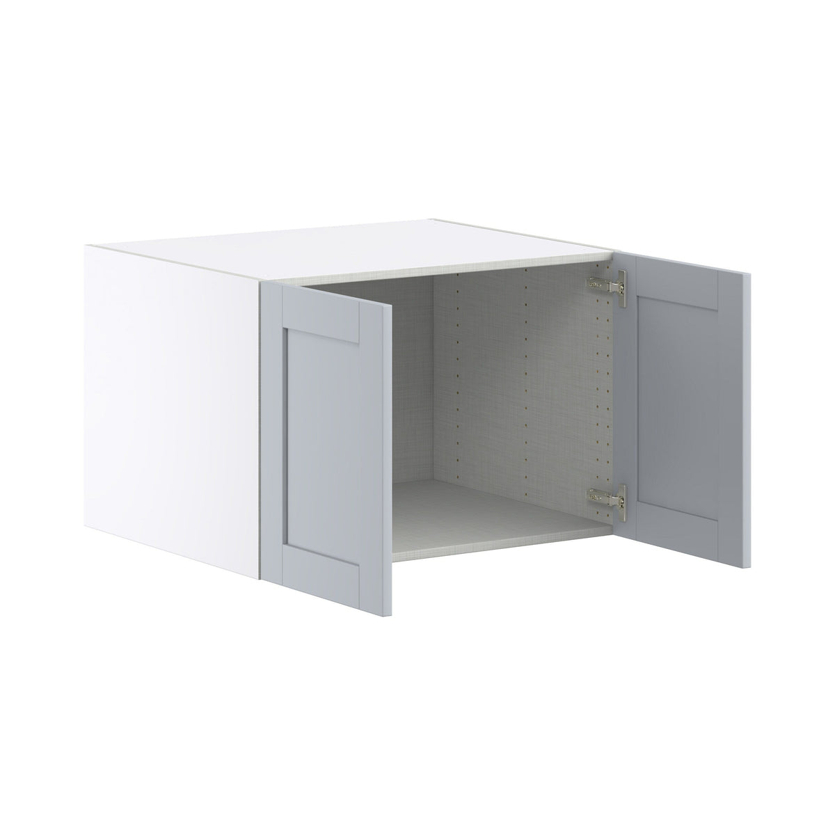Hugo&Borg Charlesberg 30-in W x 20-in H x 24-in D Gray Wall Fully Assembled Cabinet (Flat Panel Shaker Door Style)