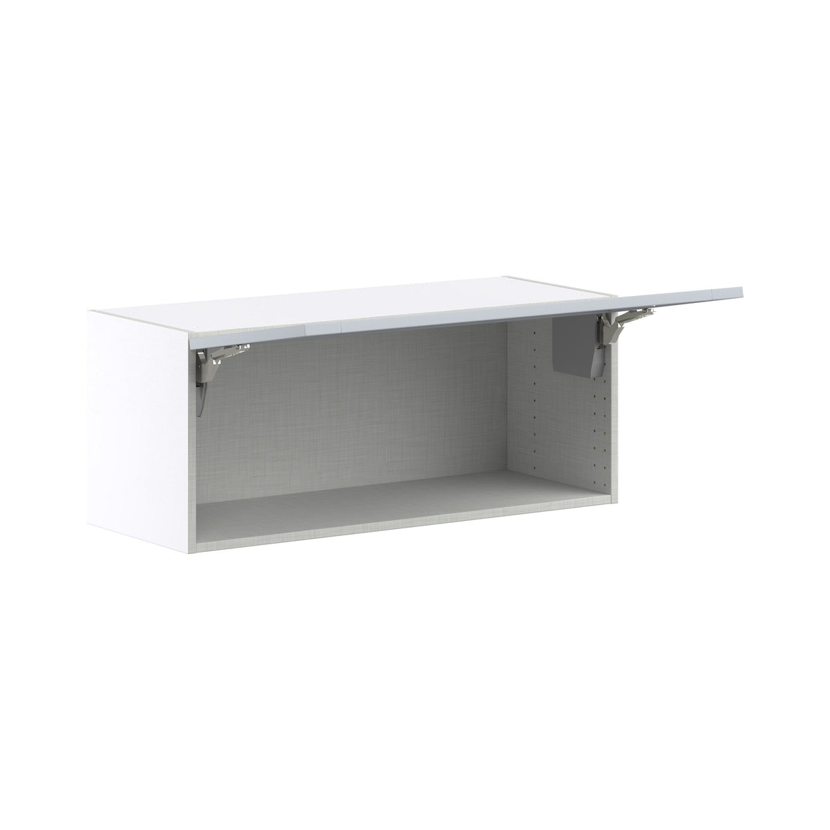 Hugo&Borg Charlesberg 36-in W x 15-in H x 14-in D Gray Wall Fully Assembled Cabinet (Flat Panel Shaker Door Style)