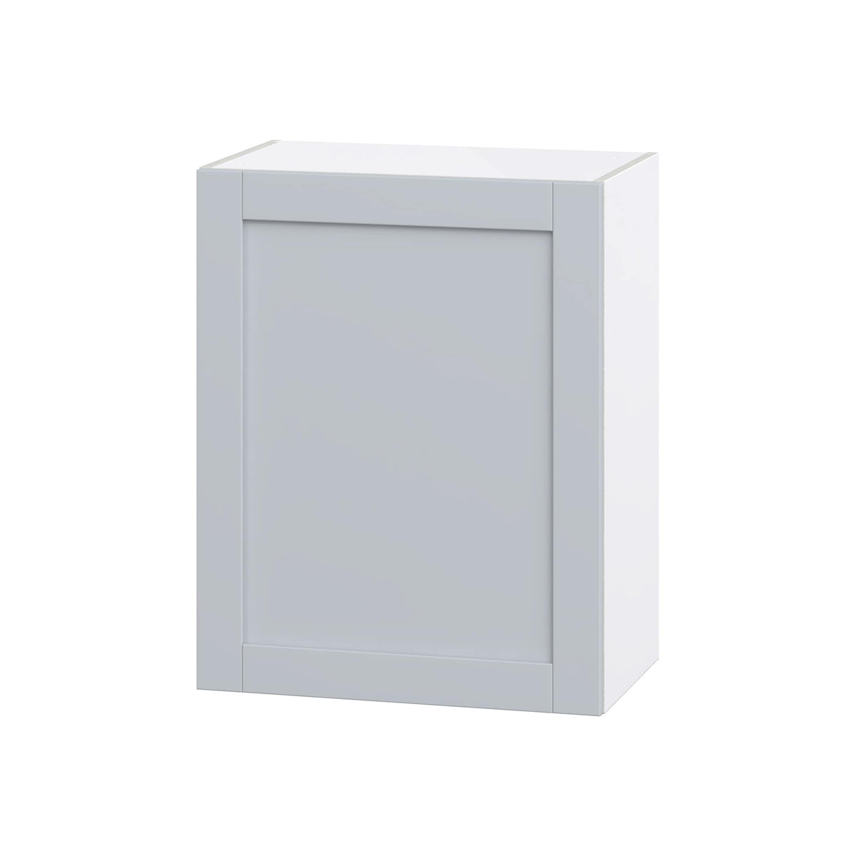 Hugo&Borg Charlesberg 24-in W x 30-in H x 14-in D Gray Wall Fully Assembled Cabinet (Flat Panel Shaker Door Style)