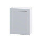 Hugo&Borg Charlesberg 24-in W x 30-in H x 14-in D Gray Wall Fully Assembled Cabinet (Flat Panel Shaker Door Style)