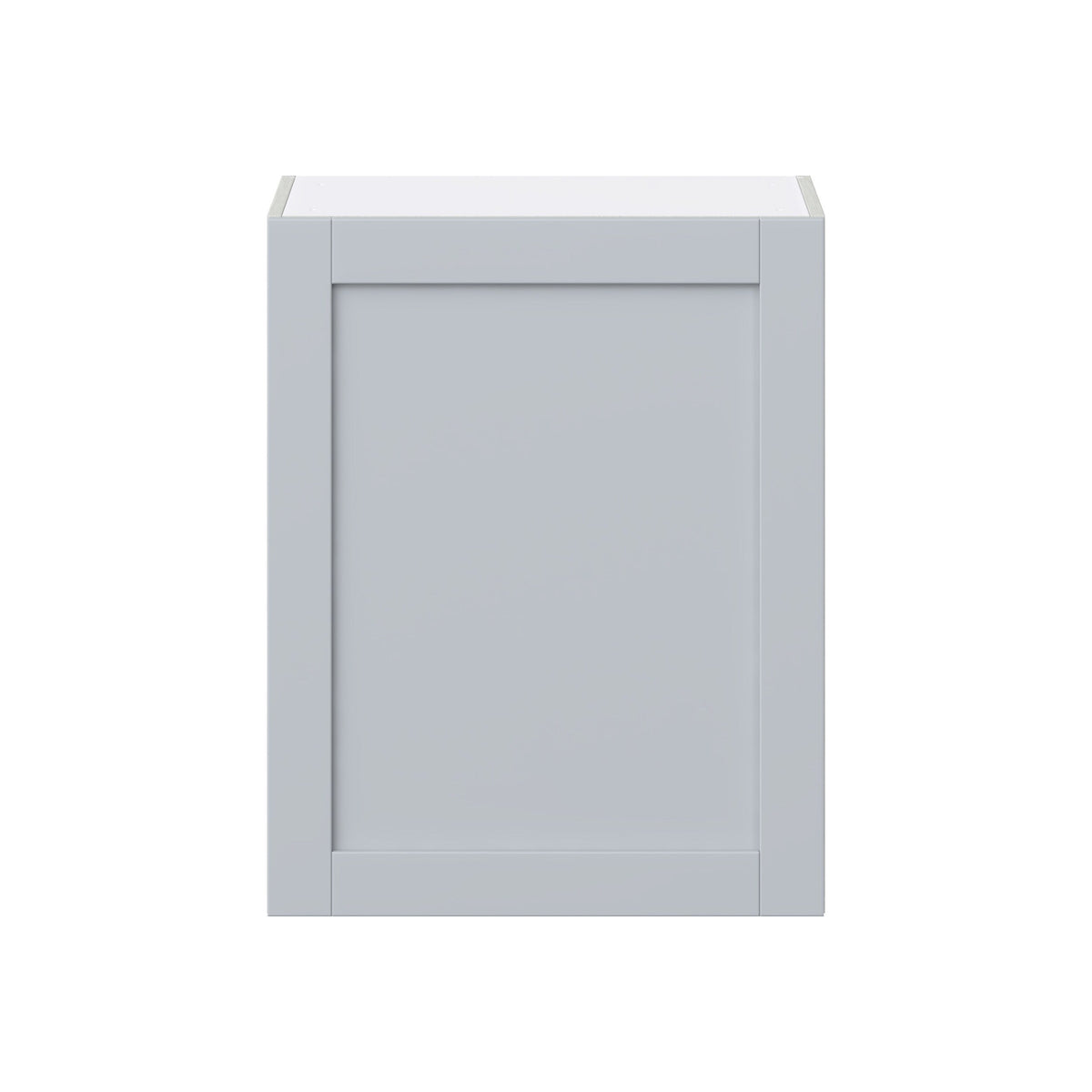Hugo&Borg Charlesberg 24-in W x 30-in H x 14-in D Gray Wall Fully Assembled Cabinet (Flat Panel Shaker Door Style)