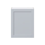 Hugo&Borg Charlesberg 24-in W x 30-in H x 14-in D Gray Wall Fully Assembled Cabinet (Flat Panel Shaker Door Style)