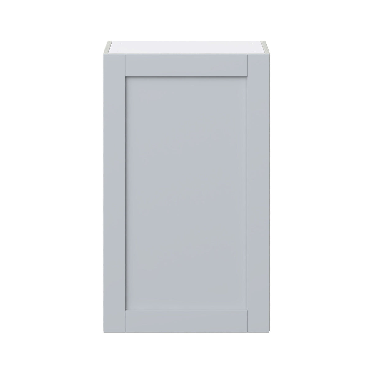 Hugo&Borg Charlesberg 21-in W x 35-in H x 14-in D Gray Wall Fully Assembled Cabinet (Flat Panel Shaker Door Style)