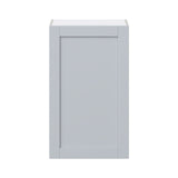Hugo&Borg Charlesberg 21-in W x 35-in H x 14-in D Gray Wall Fully Assembled Cabinet (Flat Panel Shaker Door Style)