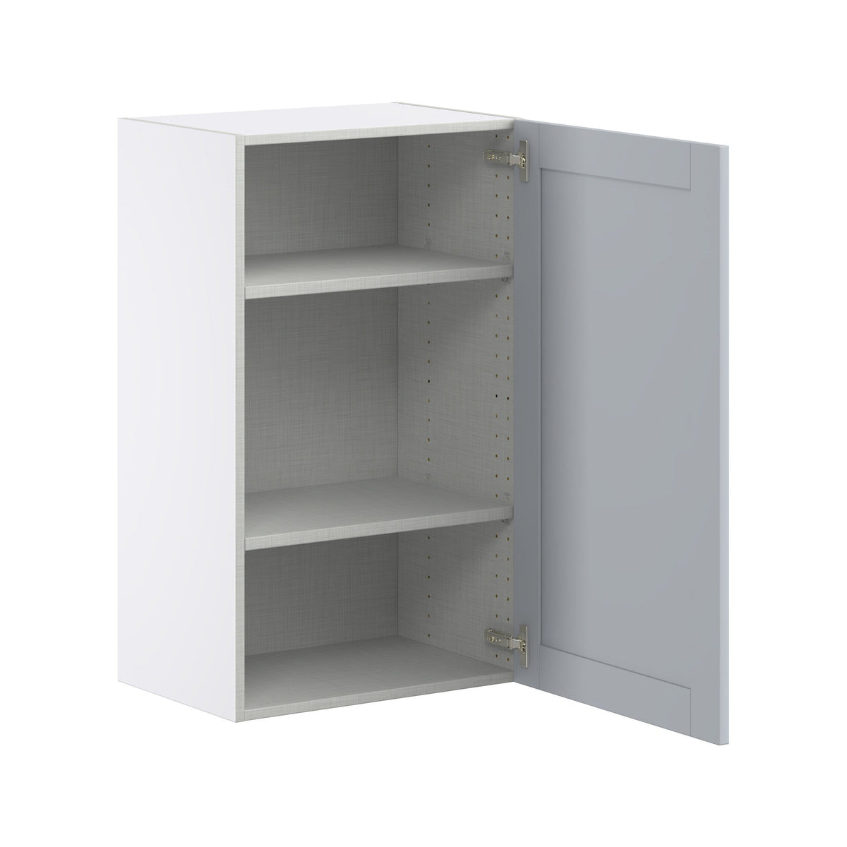 Hugo&Borg Charlesberg 21-in W x 35-in H x 14-in D Gray Wall Fully Assembled Cabinet (Flat Panel Shaker Door Style)