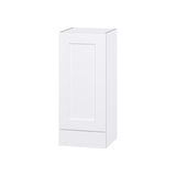 Hugo&Borg Jolie 15-in W x 35-in H x 14-in D Warm White 1-Drawer Wall Fully Assembled Cabinet (Flat Panel Shaker Style)