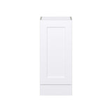 Hugo&Borg Jolie 15-in W x 35-in H x 14-in D Warm White 1-Drawer Wall Fully Assembled Cabinet (Flat Panel Shaker Style)