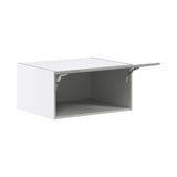 Hugo&Borg Beaumont 30-in W x 15-in H x 24-in D Slate Gray Wall Fully Assembled Cabinet (Flat Panel Shaker Door Style)
