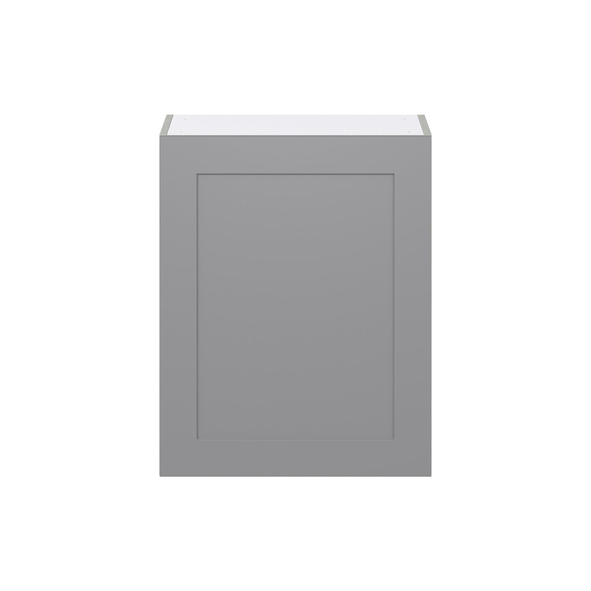 Hugo&Borg Beaumont 24-in W x 30-in H x 14-in D Slate Gray Wall Fully Assembled Cabinet (Flat Panel Shaker Door Style)