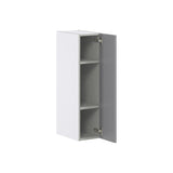 Hugo&Borg Beaumont 9-in W x 35-in H x 14-in D Slate Gray Wall Fully Assembled Cabinet (Flat Panel Shaker Door Style)