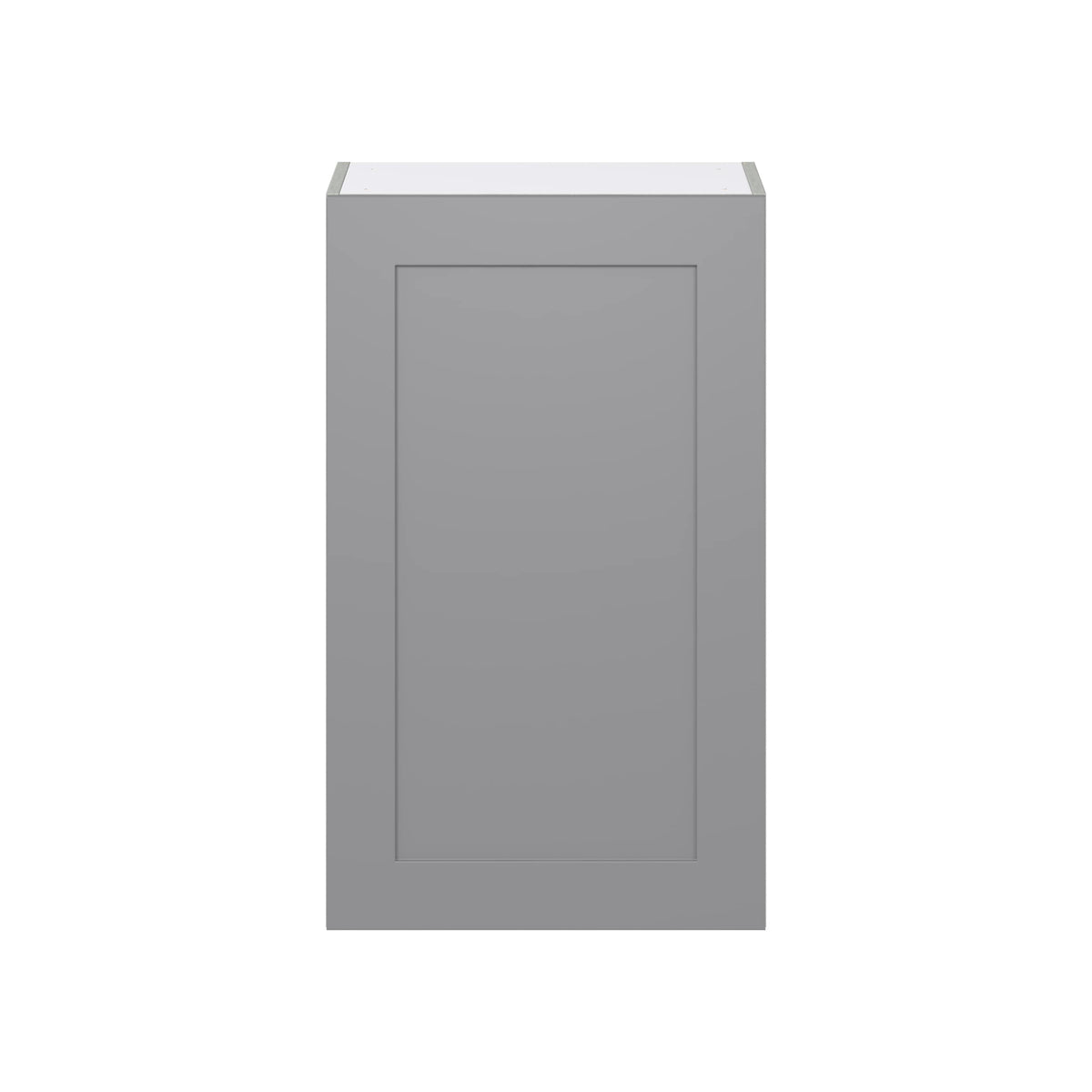 Hugo&Borg Beaumont 21-in W x 35-in H x 14-in D Slate Gray Wall Fully Assembled Cabinet (Flat Panel Shaker Door Style)