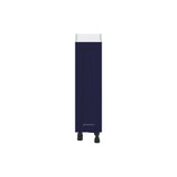 Hugo&Borg Lorette 9-in W x 34.5-in H x 14-in D Navy Blue Base Fully Assembled Cabinet (Recessed Panel Shaker Door Style)