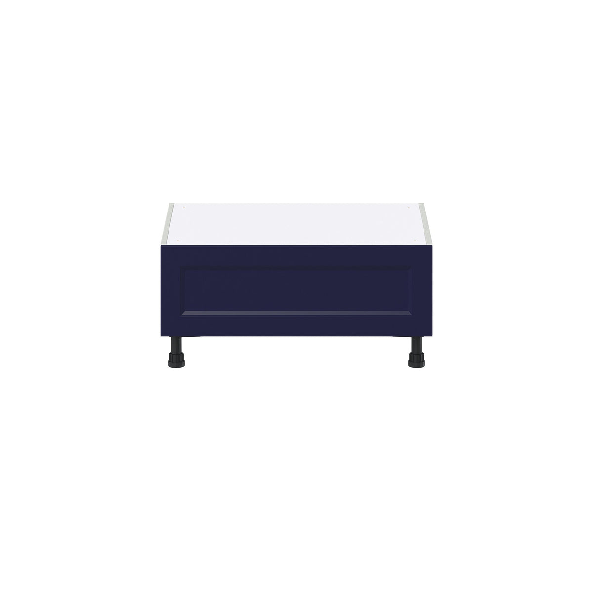 Hugo&Borg Lorette 30-in W x 14.5-in H x 24-in D Navy Blue 1-Drawer Base Fully Assembled Cabinet