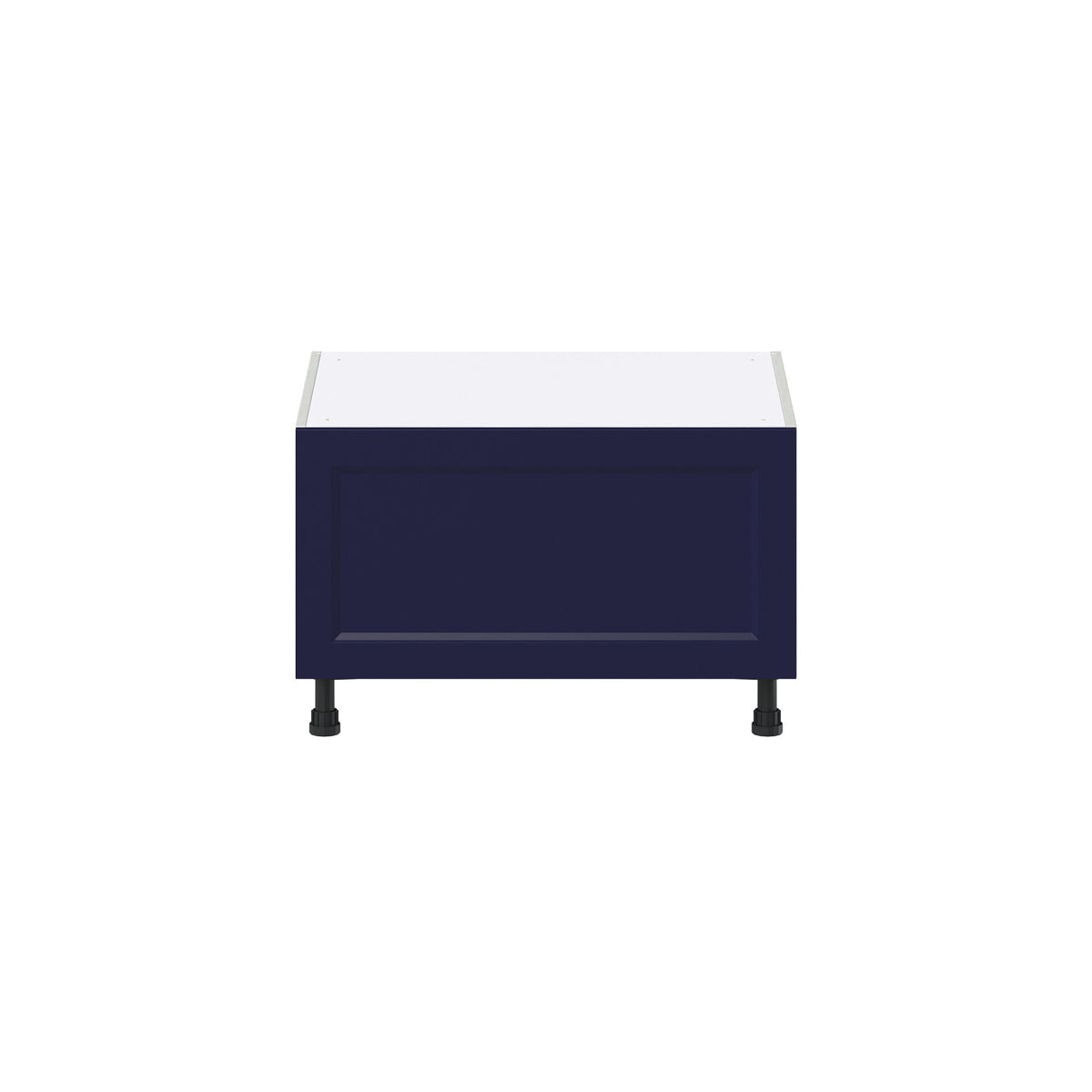 Hugo&Borg Lorette 30-in W x 19.5-in H x 24-in D Navy Blue 1-Drawer Base Fully Assembled Cabinet