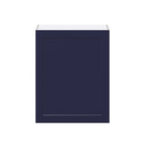 Hugo&Borg Lorette 24-in W x 30-in H x 14-in D Navy Blue Wall Fully Assembled Cabinet (Recessed Panel Shaker Door Style)