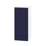 Hugo&Borg Lorette 15-in W x 35-in H x 14-in D Navy Blue 1-Drawer Wall Fully Assembled Cabinet (Recessed Panel Shaker Style)