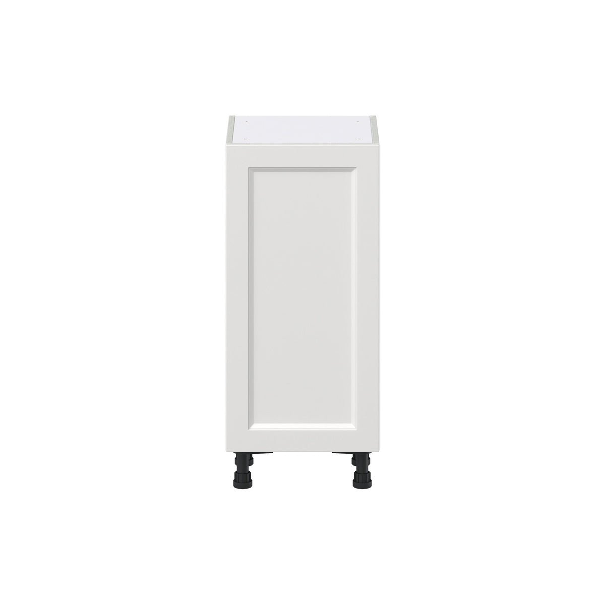 Hugo&Borg Riviera 15-in W x 34.5-in H x 14-in D Bright White 3-Drawers Base Fully Assembled Cabinet (Recessed Panel Shaker Style)