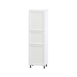 Hugo&Borg Riviera 24-in W x 84.5-in H x 24-in D Bright White Pantry Fully Assembled Cabinet (Recessed Panel Shaker Door Style)