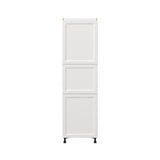 Hugo&Borg Riviera 24-in W x 84.5-in H x 24-in D Bright White Pantry Fully Assembled Cabinet (Recessed Panel Shaker Door Style)