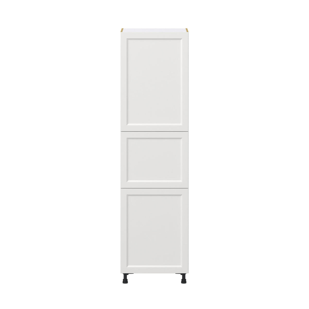 Hugo&Borg Riviera 24-in W x 89.5-in H x 24-in D Bright White Pantry Fully Assembled Cabinet (Recessed Panel Shaker Door Style)