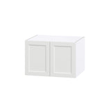 Hugo&Borg Riviera 30-in W x 20-in H x 24-in D Bright White Wall Fully Assembled Cabinet (Recessed Panel Shaker Door Style)
