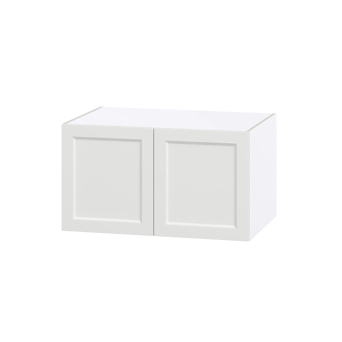Hugo&Borg Riviera 36-in W x 20-in H x 24-in D Bright White Wall Fully Assembled Cabinet (Recessed Panel Shaker Door Style)