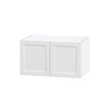 Hugo&Borg Riviera 36-in W x 20-in H x 24-in D Bright White Wall Fully Assembled Cabinet (Recessed Panel Shaker Door Style)