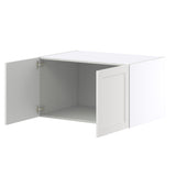 Hugo&Borg Riviera 36-in W x 20-in H x 24-in D Bright White Wall Fully Assembled Cabinet (Recessed Panel Shaker Door Style)