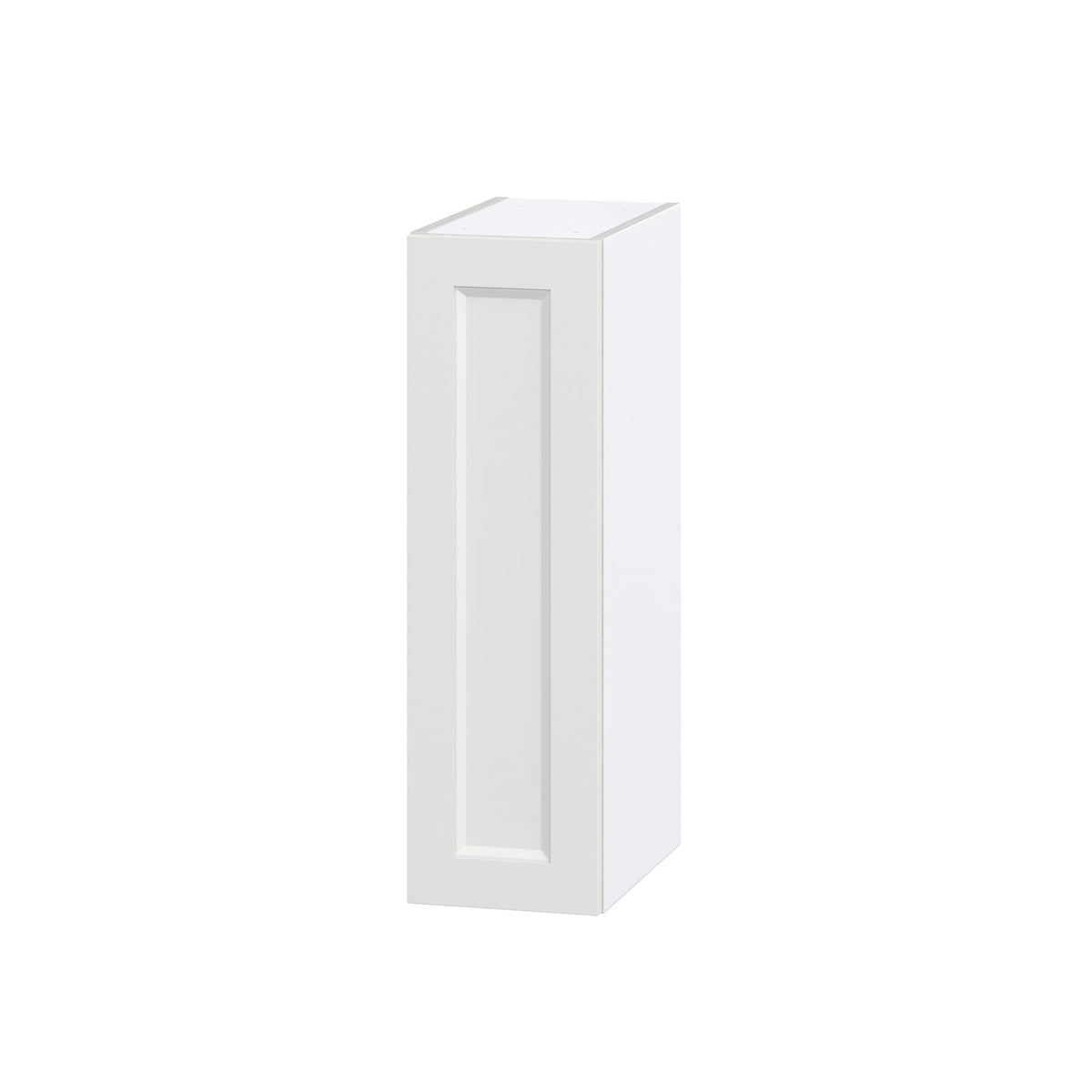 Hugo&Borg Riviera 9-in W x 30-in H x 14-in D Bright White Wall Fully Assembled Cabinet (Recessed Panel Shaker Door Style)