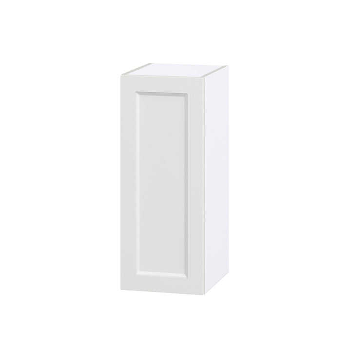 Hugo&Borg Riviera 12-in W x 30-in H x 14-in D Bright White Wall Fully Assembled Cabinet (Recessed Panel Shaker Door Style)