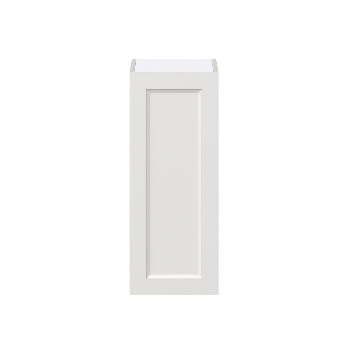Hugo&Borg Riviera 12-in W x 30-in H x 14-in D Bright White Wall Fully Assembled Cabinet (Recessed Panel Shaker Door Style)