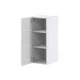 Hugo&Borg Riviera 12-in W x 30-in H x 14-in D Bright White Wall Fully Assembled Cabinet (Recessed Panel Shaker Door Style)