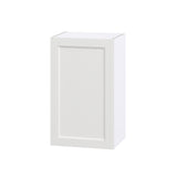 Hugo&Borg Riviera 18-in W x 30-in H x 14-in D Bright White Wall Fully Assembled Cabinet (Recessed Panel Shaker Door Style)