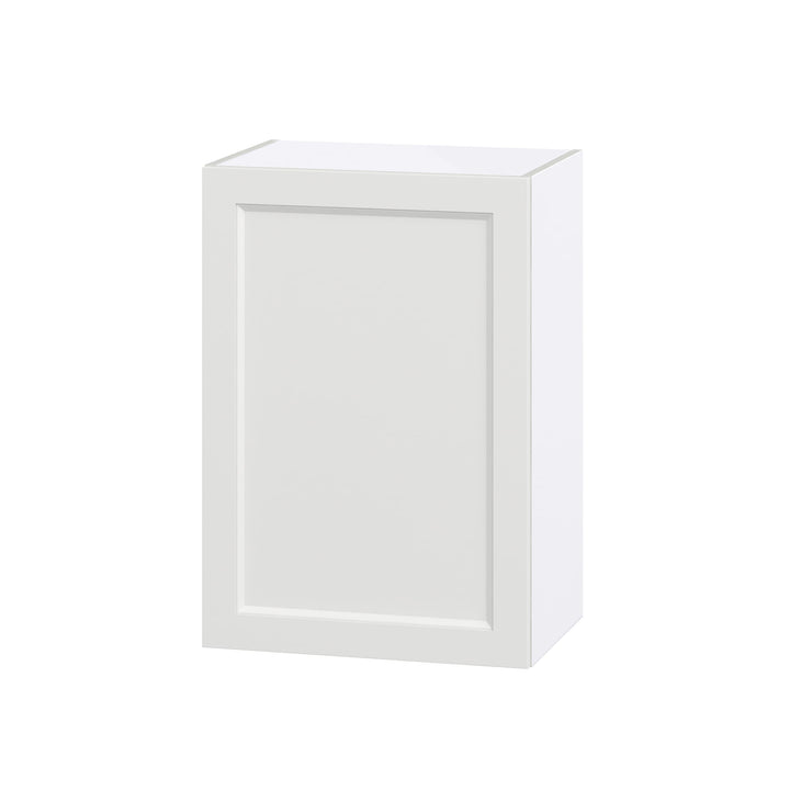 Hugo&Borg Riviera 21-in W x 30-in H x 14-in D Bright White Wall Fully Assembled Cabinet (Recessed Panel Shaker Door Style)