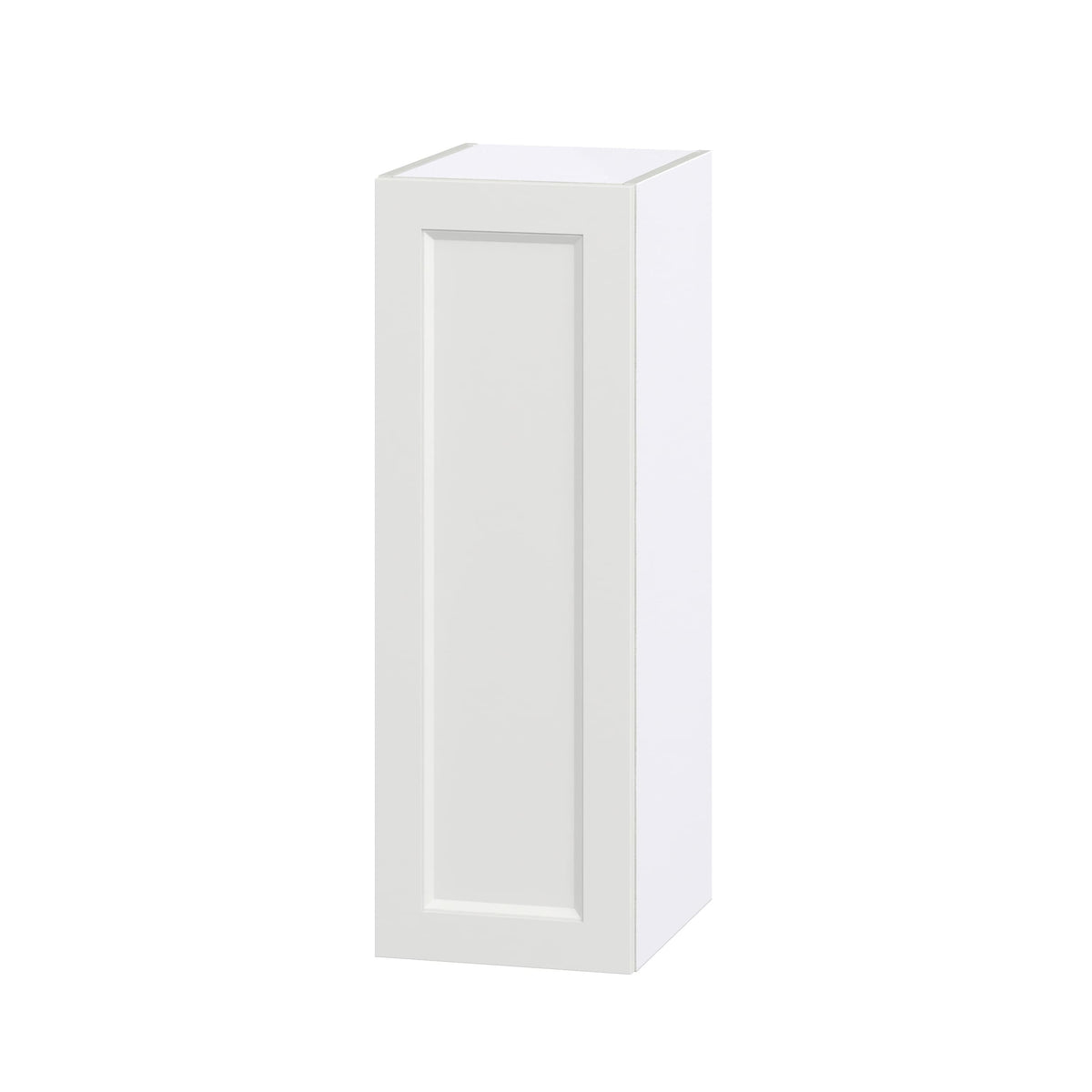 Hugo&Borg Riviera 12-in W x 35-in H x 14-in D Bright White Wall Fully Assembled Cabinet (Recessed Panel Shaker Door Style)