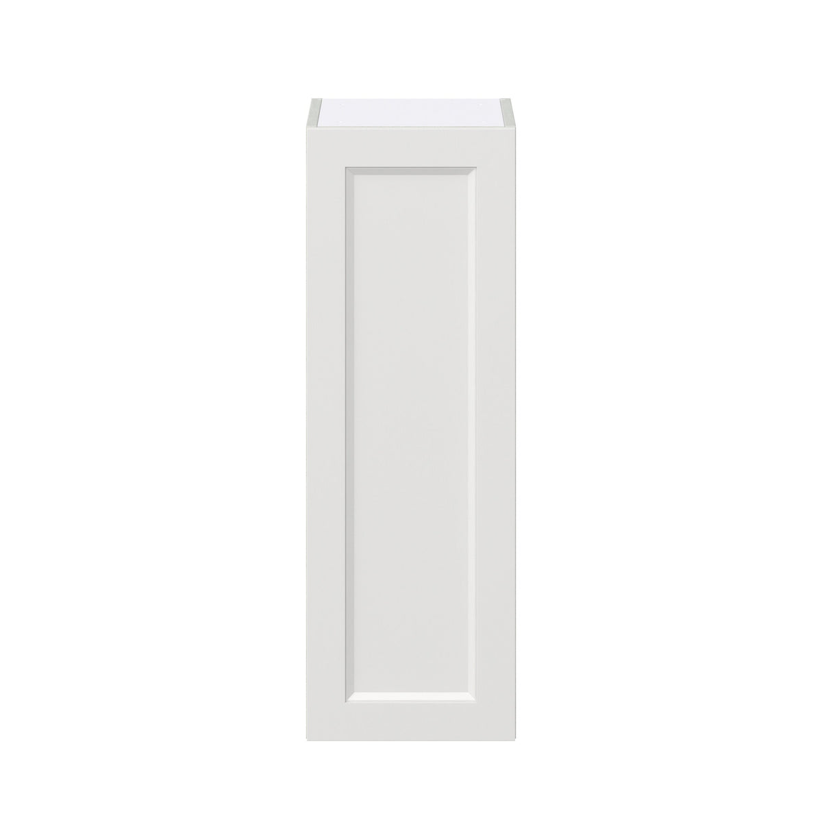 Hugo&Borg Riviera 12-in W x 35-in H x 14-in D Bright White Wall Fully Assembled Cabinet (Recessed Panel Shaker Door Style)