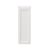 Hugo&Borg Riviera 12-in W x 35-in H x 14-in D Bright White Wall Fully Assembled Cabinet (Recessed Panel Shaker Door Style)