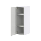 Hugo&Borg Riviera 12-in W x 35-in H x 14-in D Bright White Wall Fully Assembled Cabinet (Recessed Panel Shaker Door Style)