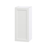 Hugo&Borg Riviera 15-in W x 35-in H x 14-in D Bright White Wall Fully Assembled Cabinet (Recessed Panel Shaker Door Style)